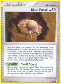 Skull Fossil - Mysterious Treasures - 117/123