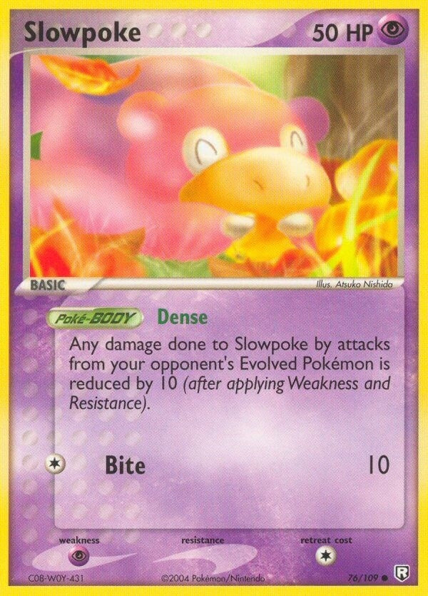 Slowpoke (76/109) (RR)