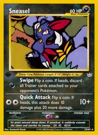 Sneasel - Neo Revelation - 24/64