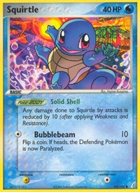 Squirtle - 064/100 - EX Crystal Guardians - 64/100