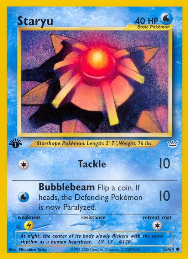 Staryu (56/64) (N3)