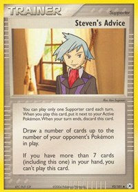 Steven's Advice - EX Hidden Legends - 92/101