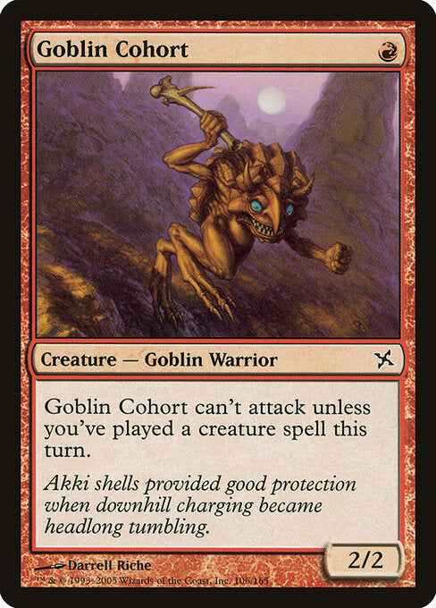 Goblin Cohort - Betrayers of Kamigawa - 106