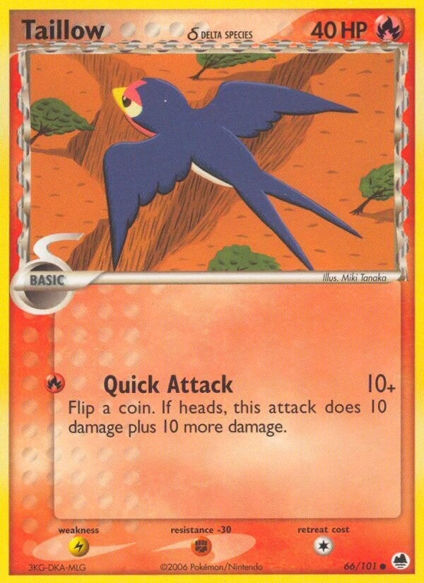 Taillow (Delta Species) (66/101) (DF)