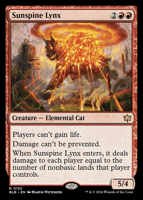 Sunspine Lynx - Bloomburrow - 155