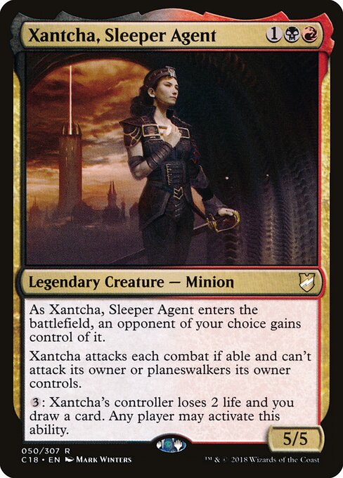Xantcha, Sleeper Agent - Commander 2018 - 50
