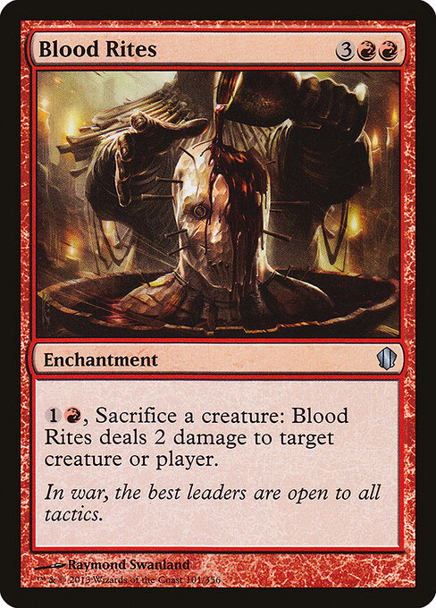 Blood Rites - Commander 2013 - 101