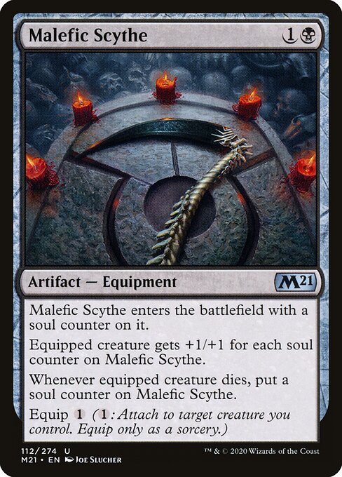 Malefic Scythe - Core Set 2021 - 112