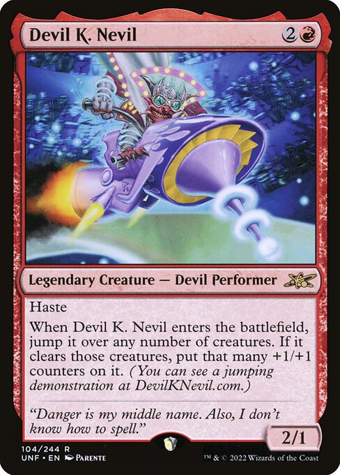 Devil K. Nevil - Unfinity - 104