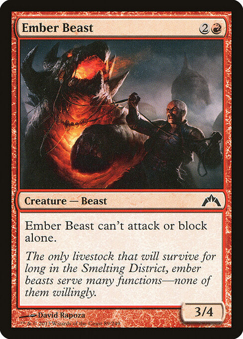 Ember Beast - Gatecrash - 89