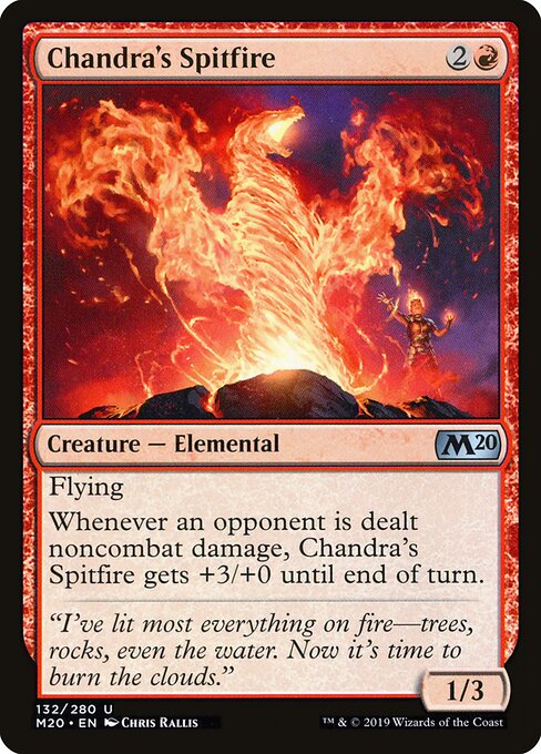 Chandra's Spitfire - Core Set 2020 - 132