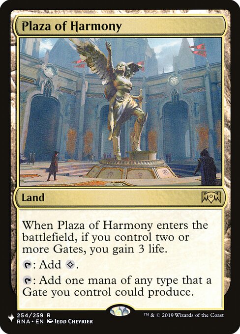 Plaza of Harmony - The List - RNA-254