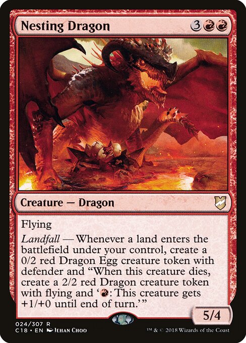 Nesting Dragon - Commander 2018 - 24