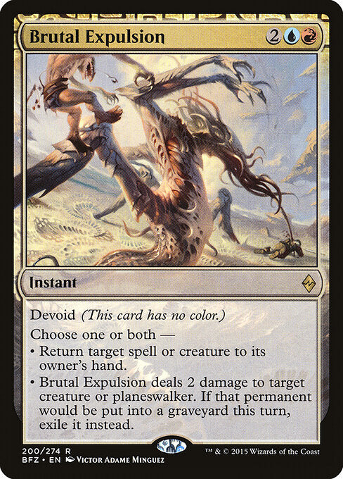 Brutal Expulsion - Battle for Zendikar - 200