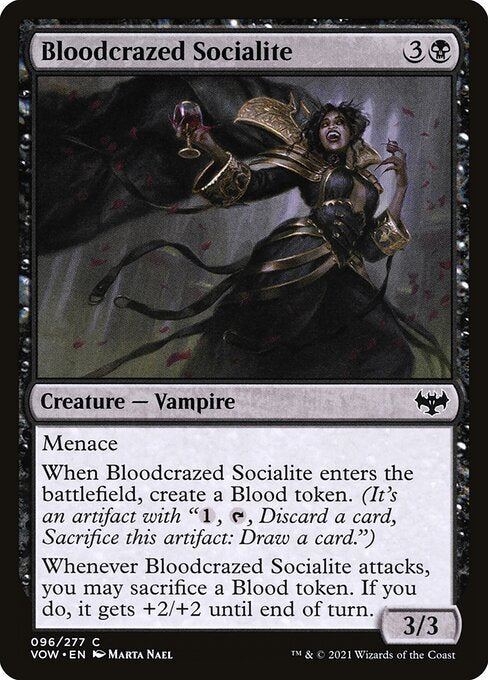 Bloodcrazed Socialite - Innistrad: Crimson Vow - 96