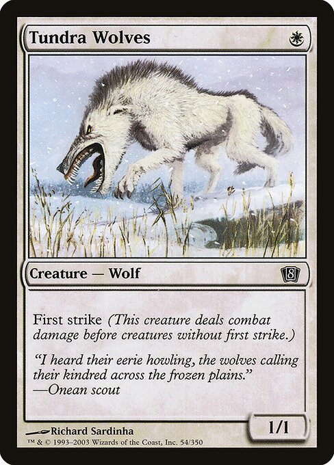 Tundra Wolves - Eighth Edition - 54★