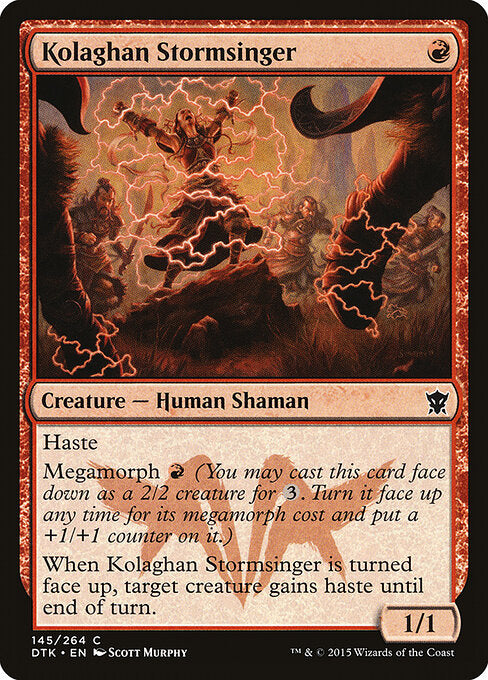 Kolaghan Stormsinger - Dragons of Tarkir - 145