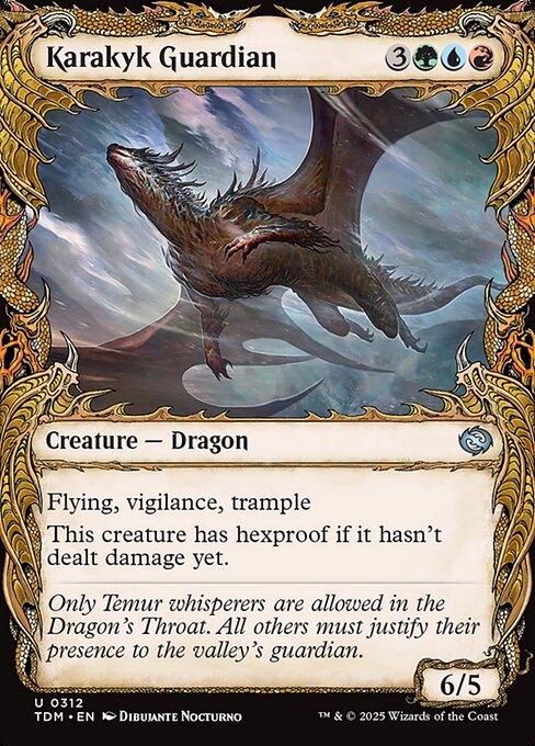 Karakyk Guardian - Tarkir: Dragonstorm - 312
