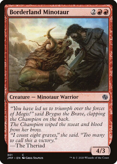 Borderland Minotaur - Jumpstart - 301