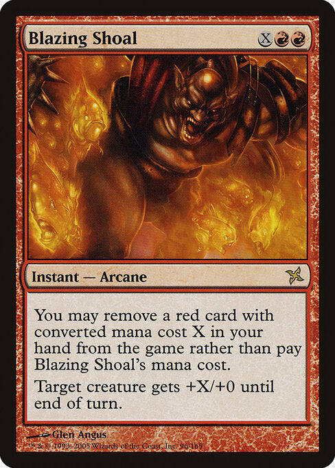Blazing Shoal - Betrayers of Kamigawa - 96