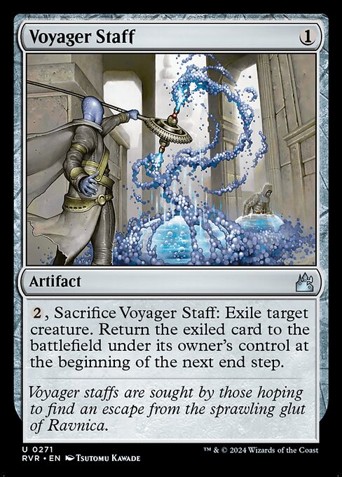 Voyager Staff - Ravnica Remastered - 271