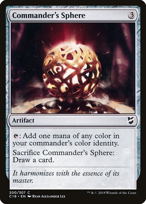 Commander's Sphere - Commander 2018 - 200