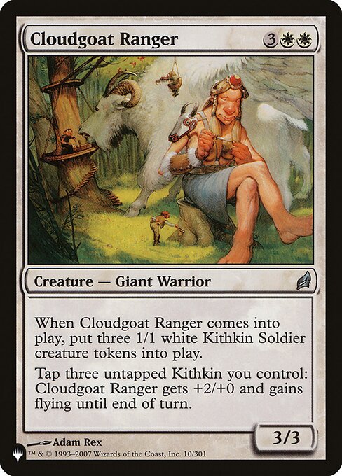 Cloudgoat Ranger - The List - LRW-10