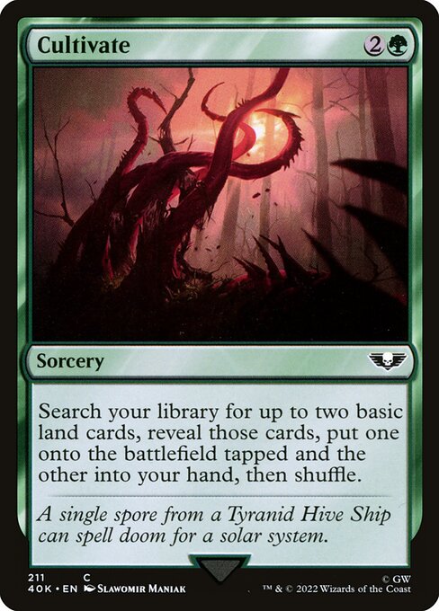 Cultivate - Warhammer 40,000 Commander - 211