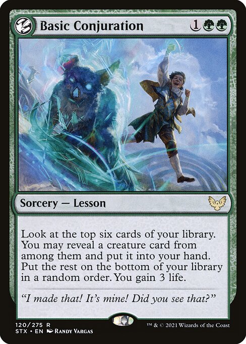 Basic Conjuration - Strixhaven: School of Mages - 120