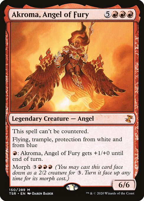 Akroma, Angel of Fury - Time Spiral Remastered - 150