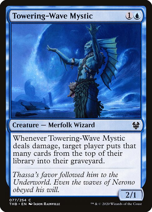 Towering-Wave Mystic - Theros Beyond Death - 77