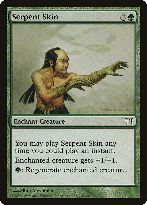 Serpent Skin - Champions of Kamigawa - 240