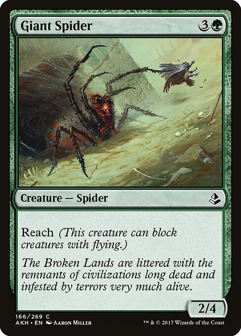 Giant Spider - Amonkhet - 166