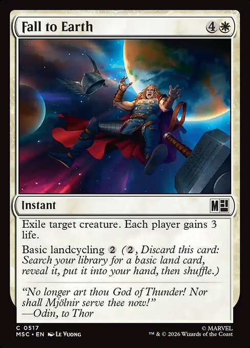 Fall to Earth - Marvel Super Heroes Commander - 517