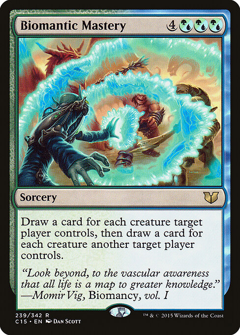 Biomantic Mastery - Commander 2015 - 239