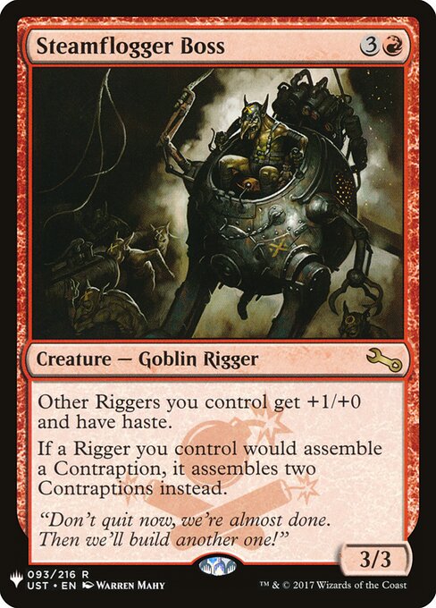 Steamflogger Boss - The List - UST-93