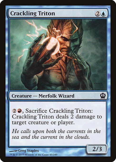 Crackling Triton - Theros - 45