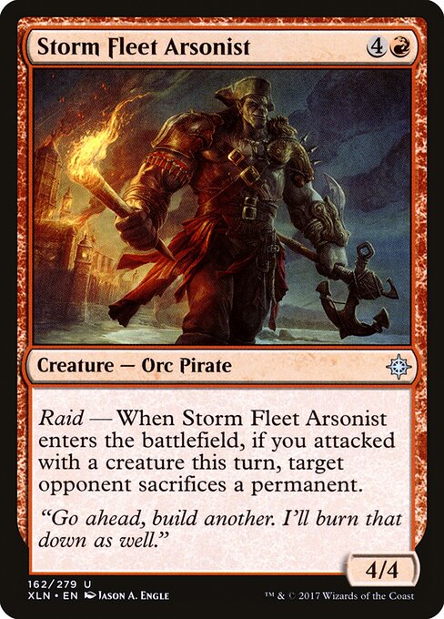 Storm Fleet Arsonist - Ixalan - 162