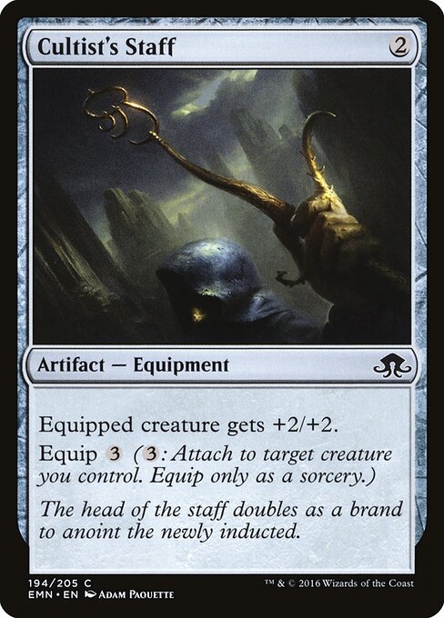 Cultist's Staff - Eldritch Moon - 194