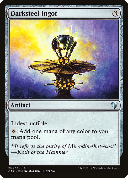 Darksteel Ingot - Commander 2017 - 207