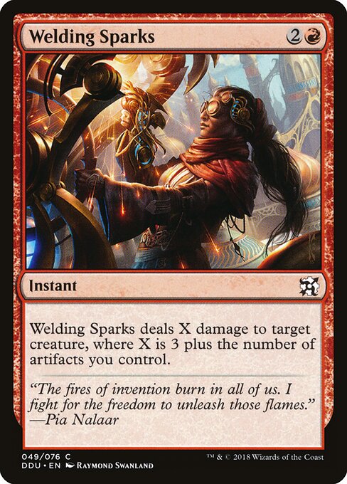 Welding Sparks - Duel Decks: Elves vs. Inventors - 49