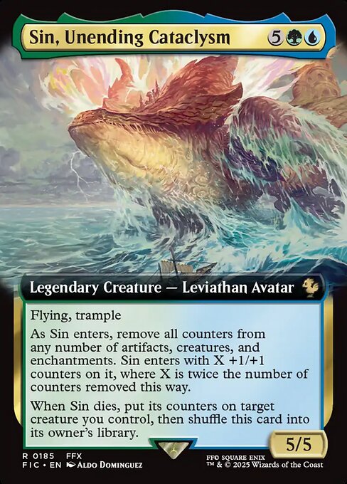 Sin, Unending Cataclysm - Final Fantasy Commander - 185