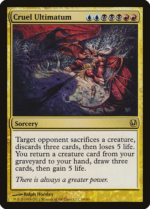 Cruel Ultimatum - Duel Decks: Ajani vs. Nicol Bolas - 69
