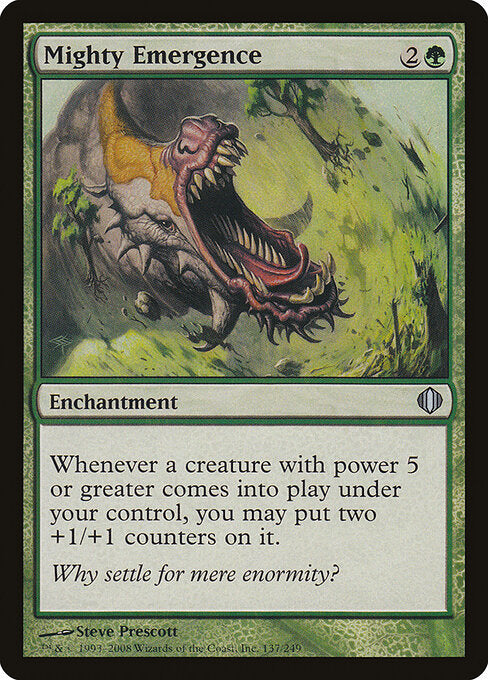 Mighty Emergence - Shards of Alara - 137