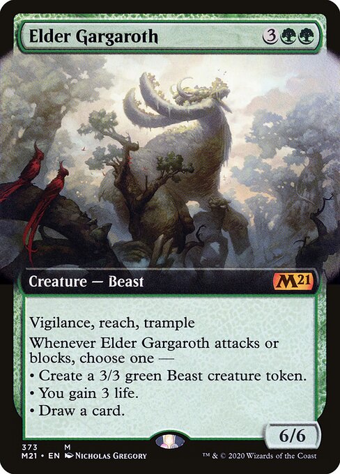 Elder Gargaroth - Core Set 2021 - 373