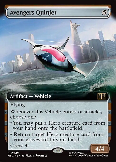 Avengers Quinjet - Marvel Super Heroes Commander - 426