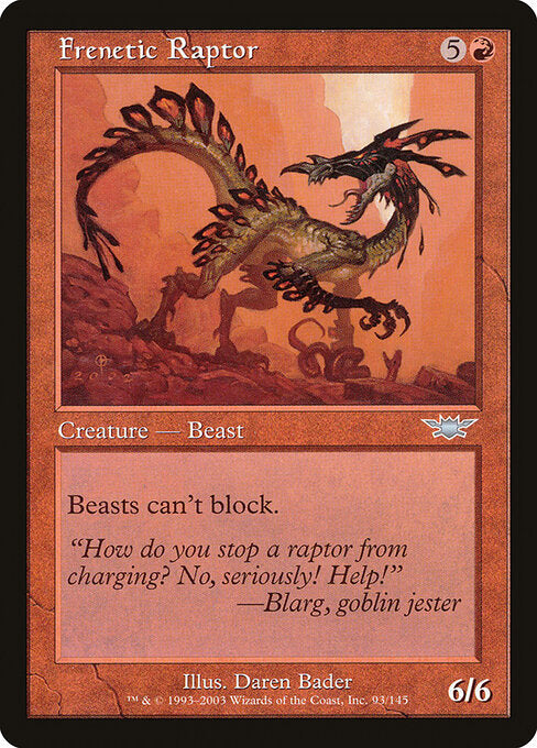 Frenetic Raptor - Legions - 93