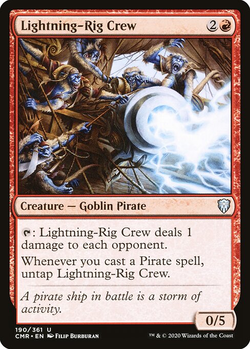 Lightning-Rig Crew - Commander Legends - 190