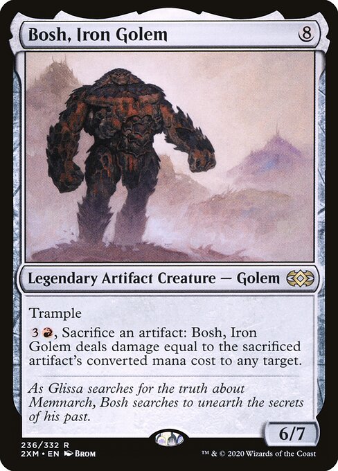 Bosh, Iron Golem - Double Masters - 236