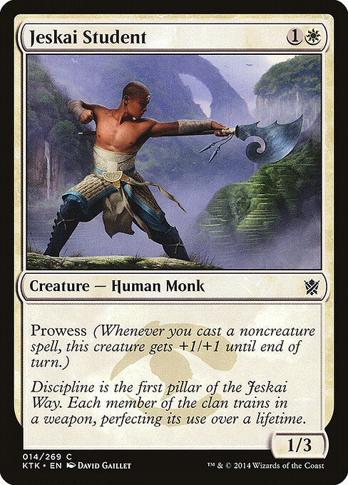 Jeskai Student - Khans of Tarkir - 14